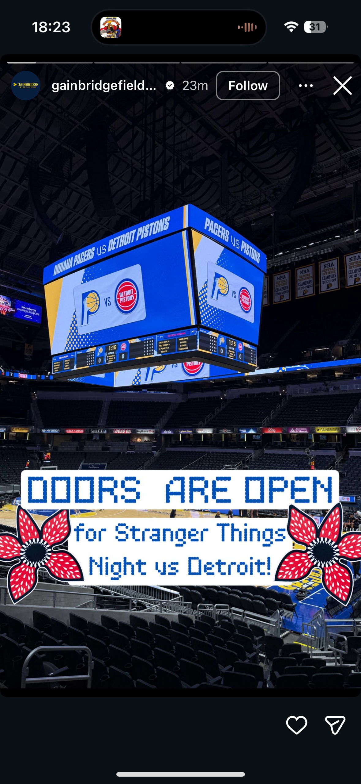 Gainbridge Field House - Instagram Story 3